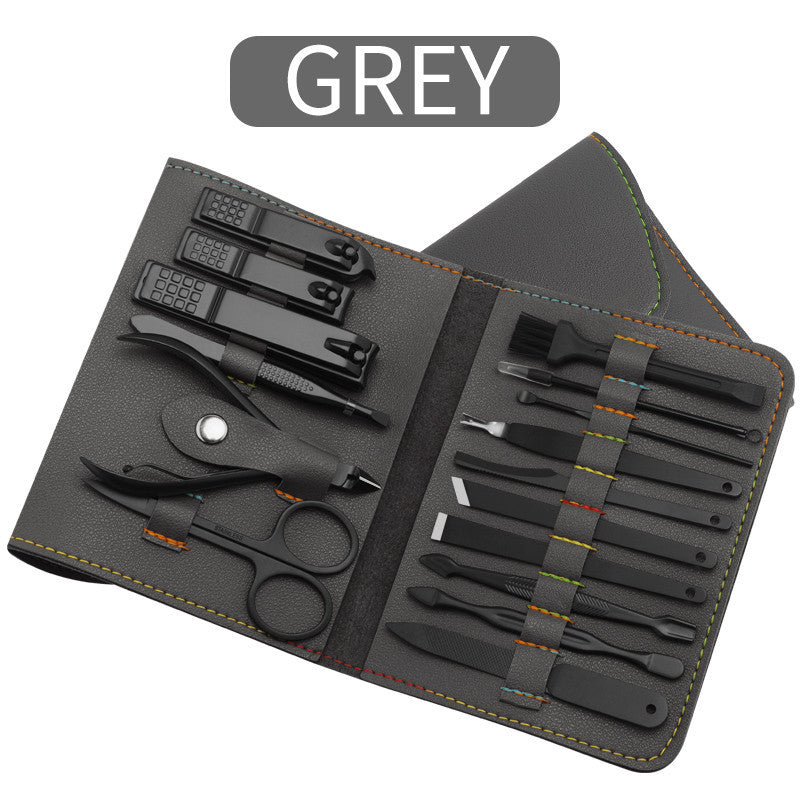 16pcs Nail Clipper Ear Pick Grooming Kit with Bag Sell My Stuff