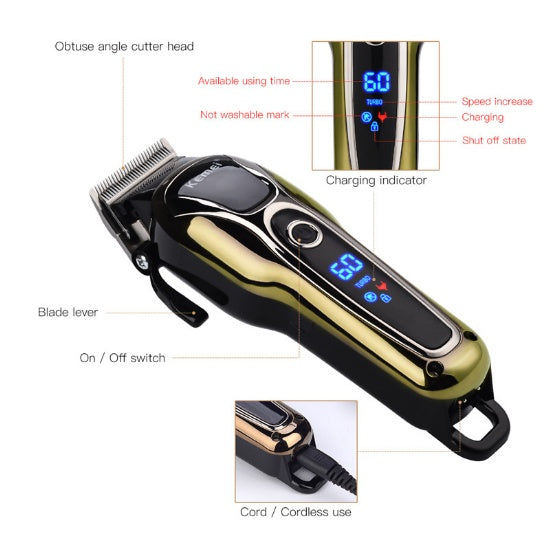 Professional Hair Clipper Rechargeable Electric Beard Trimmer Sell My Stuff