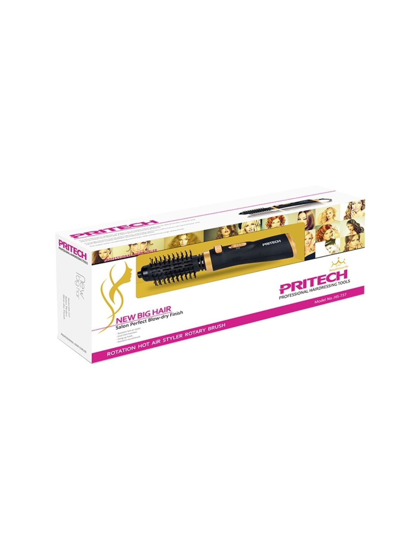 Fast Heating Hot Air Brush Unique Oils