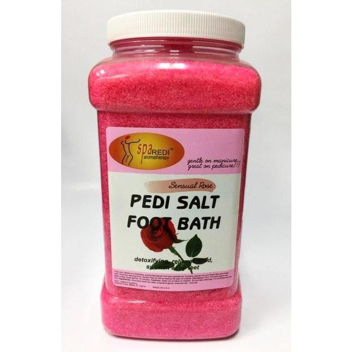 Spa Redi - Fine Bath Salt - Sensual Rose 128oz Queen Nails & Beauty Supplies