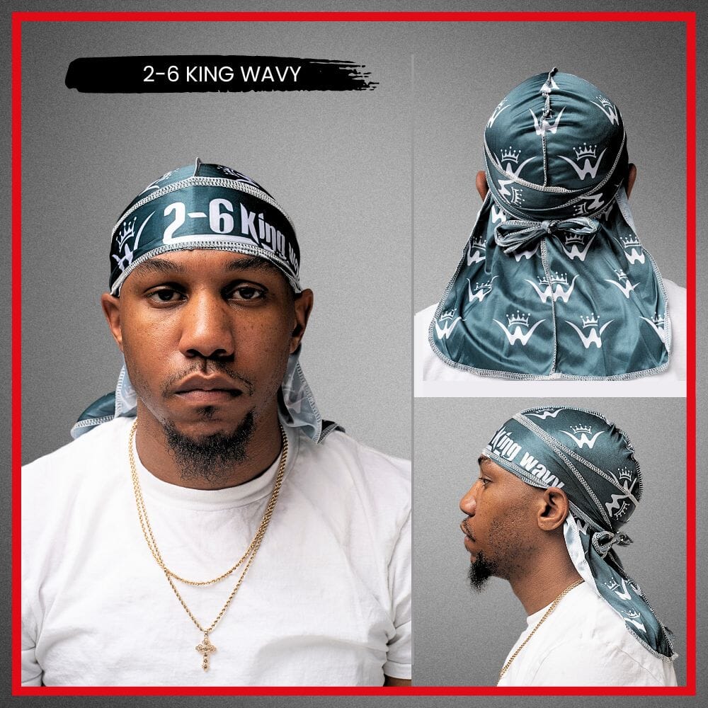 Silk Durag for 360 Waves & Overnight Compression [All Variants] 26 King Wavy Merch, LLC