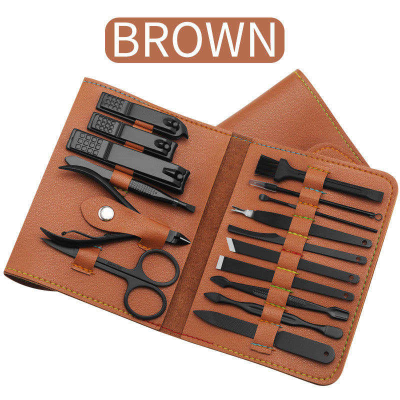 16pcs Nail Clipper Ear Pick Grooming Kit with Bag Sell My Stuff