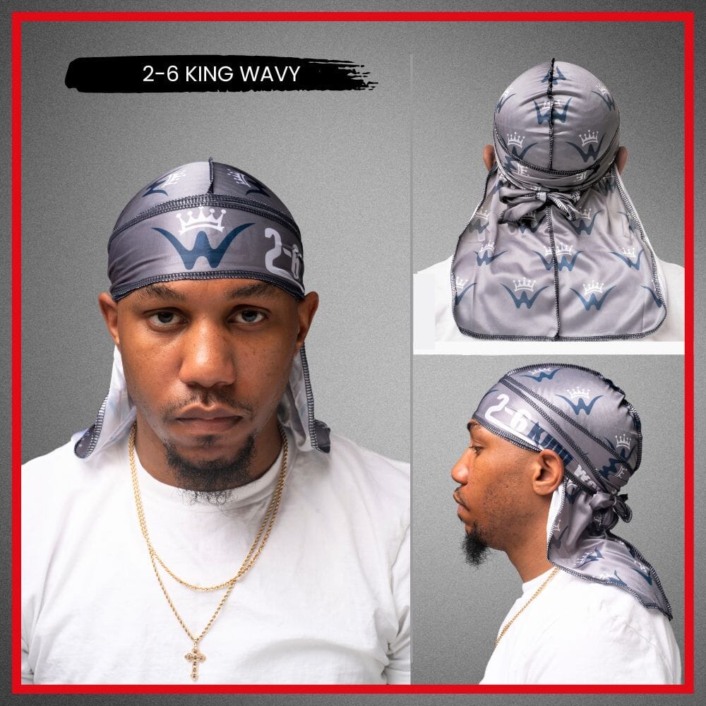 Silk Durag for 360 Waves & Overnight Compression [All Variants] 26 King Wavy Merch, LLC