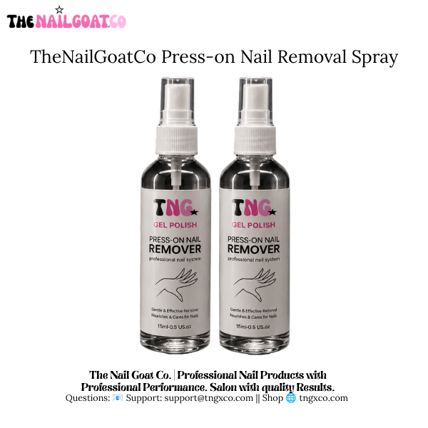 Press-On Nail Removal Spray TheNailGoat.Co