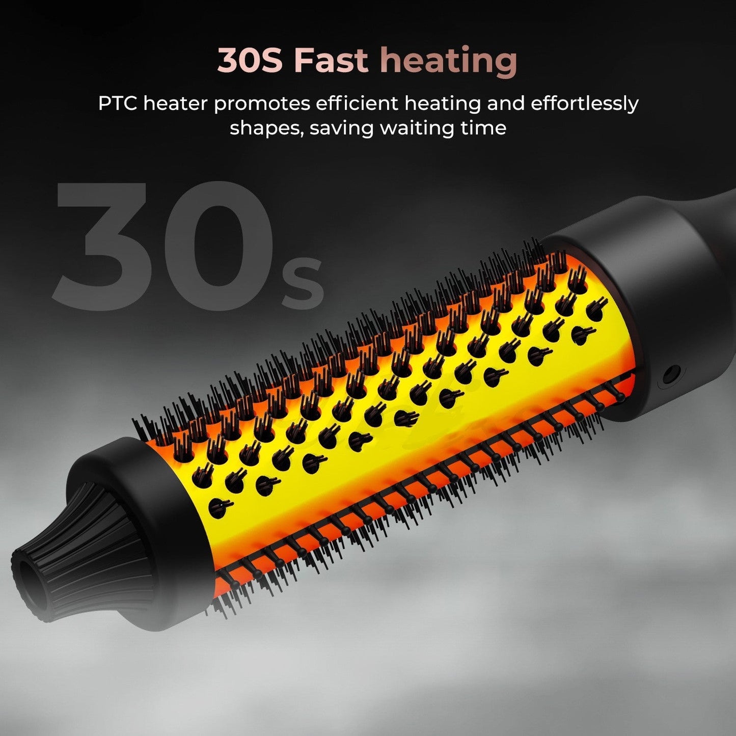 Hair Straightener And Curler Brush Hair Dryer High-power Hot Air FLIPSTYLEZLLC