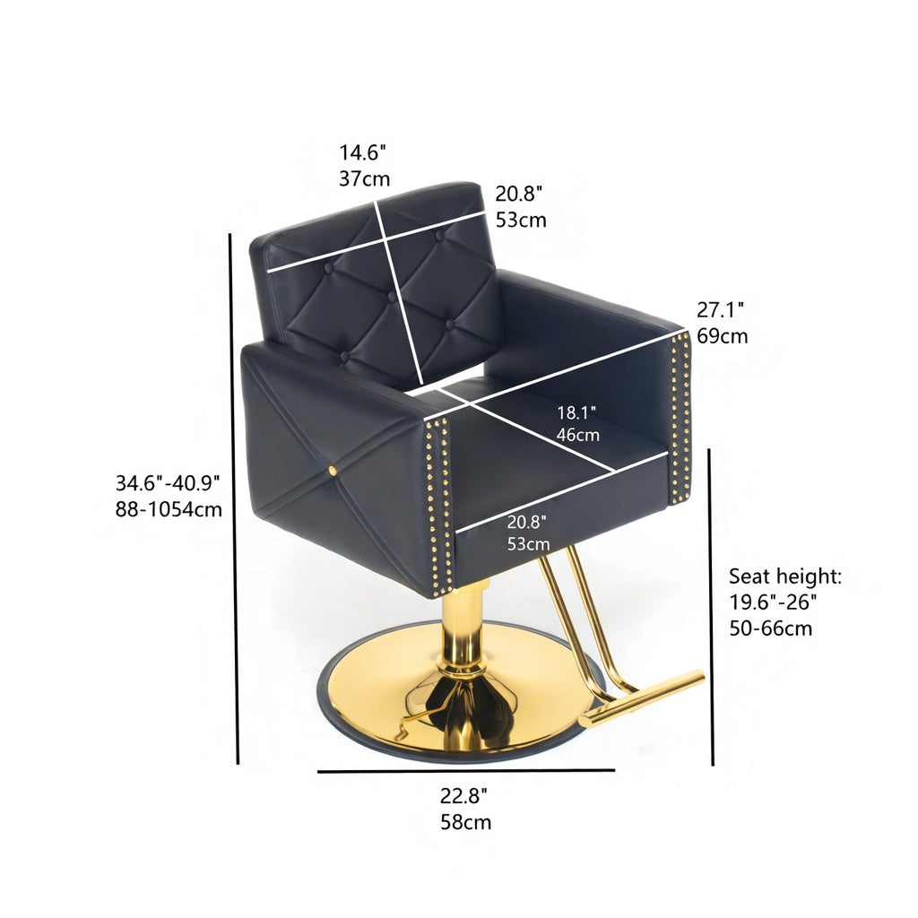 Barber Chair for Hair Stylist Home Furnishers