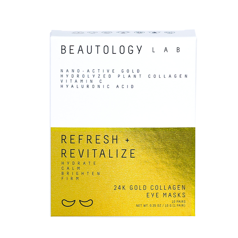 24K GOLD COLLAGEN EYE MASKS BEAUTOLOGY LAB