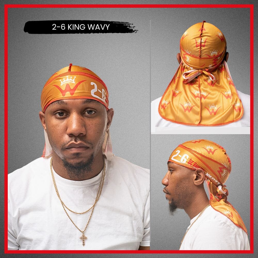 Silk Durag for 360 Waves & Overnight Compression [All Variants] 26 King Wavy Merch, LLC