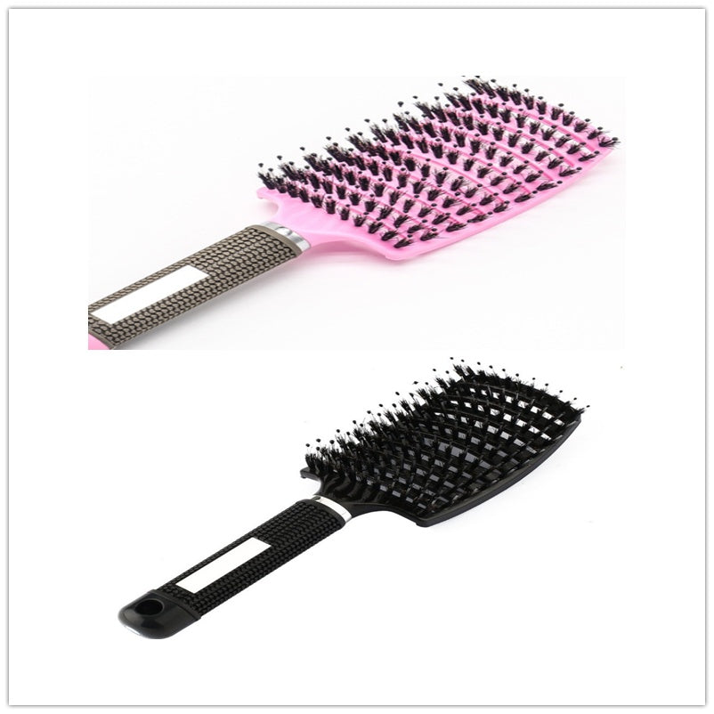 Hairbrush Anti Klit Brushy Haarborstel Women Detangler Hair Brush Bristle Nylon Scalp Massage  Teaser Hair Brush Comb Noventix