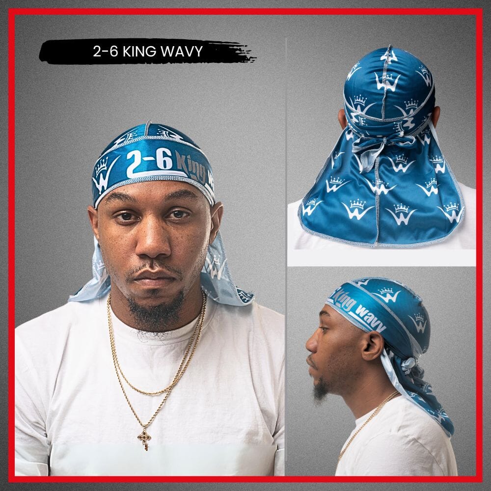 Silk Durag for 360 Waves & Overnight Compression [All Variants] 26 King Wavy Merch, LLC