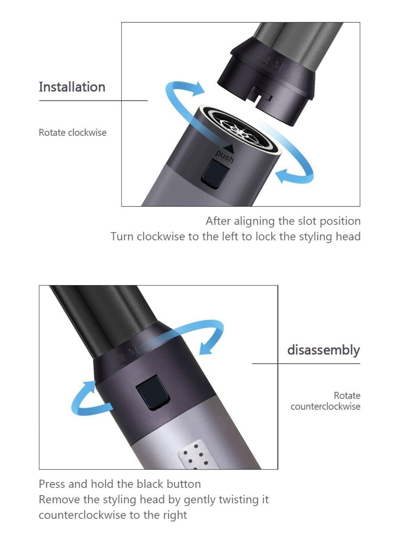 5-in-1 Hot Air Brush Unique Oils