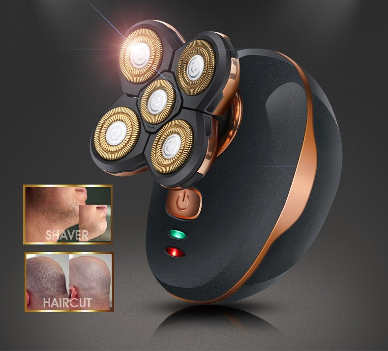 Multifunction 4D Electric Shaver 5 In 1 Men's Razor Beard Shaving Machine Trimmer Clipper Hair Cutting Removal Machine Barber FLIPSTYLEZLLC