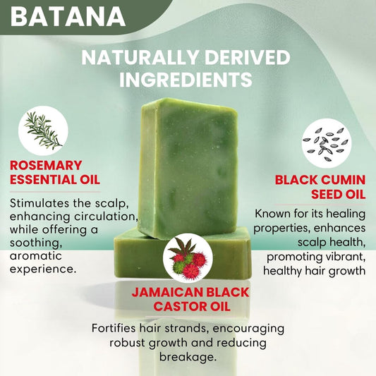 Batana Shampoo Bar for Dry Scalp & Coarse Hair 26 King Wavy Merch, LLC
