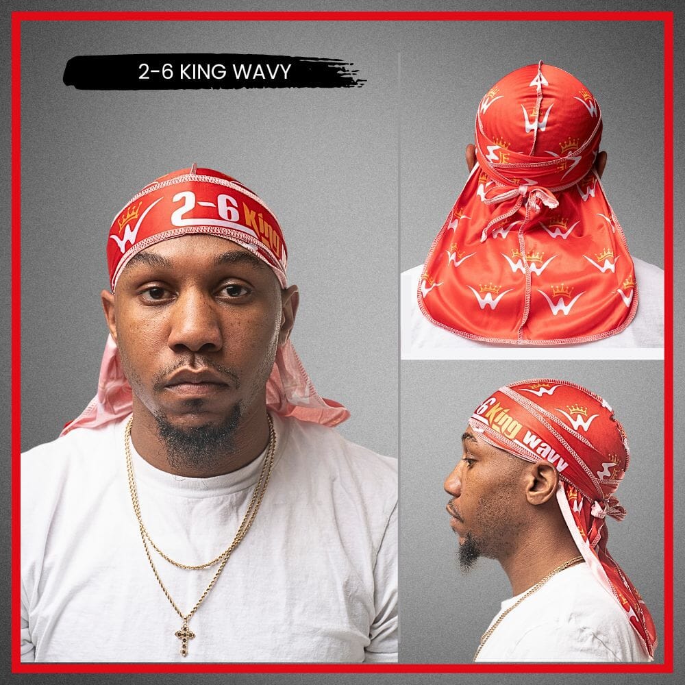 Silk Durag for 360 Waves & Overnight Compression [All Variants] 26 King Wavy Merch, LLC