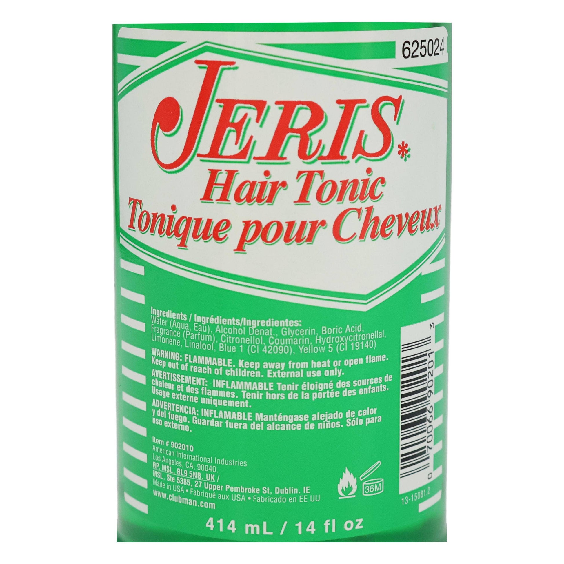 Jeris Hair Tonic Without Oil, 14 Oz The Grease Shop