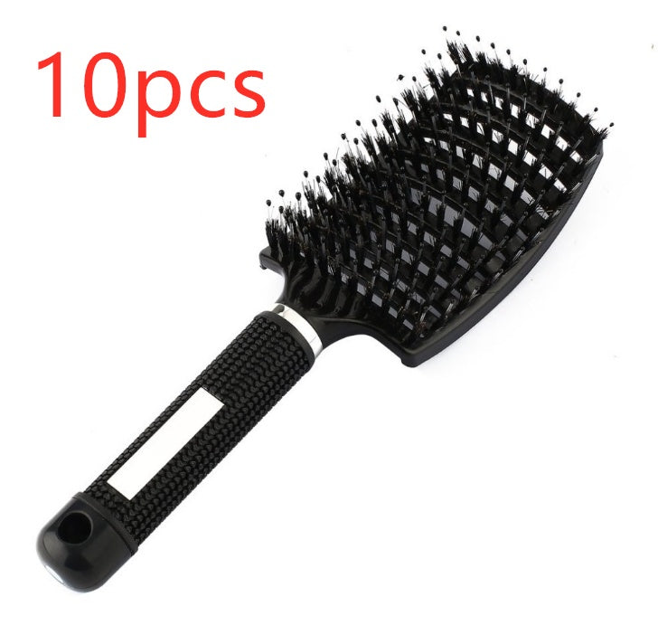 Hairbrush Anti Klit Brushy Haarborstel Women Detangler Hair Brush Bristle Nylon Scalp Massage  Teaser Hair Brush Comb Noventix