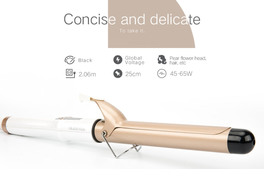Hair Curler Lcd Curling Iron Elyvora LLC