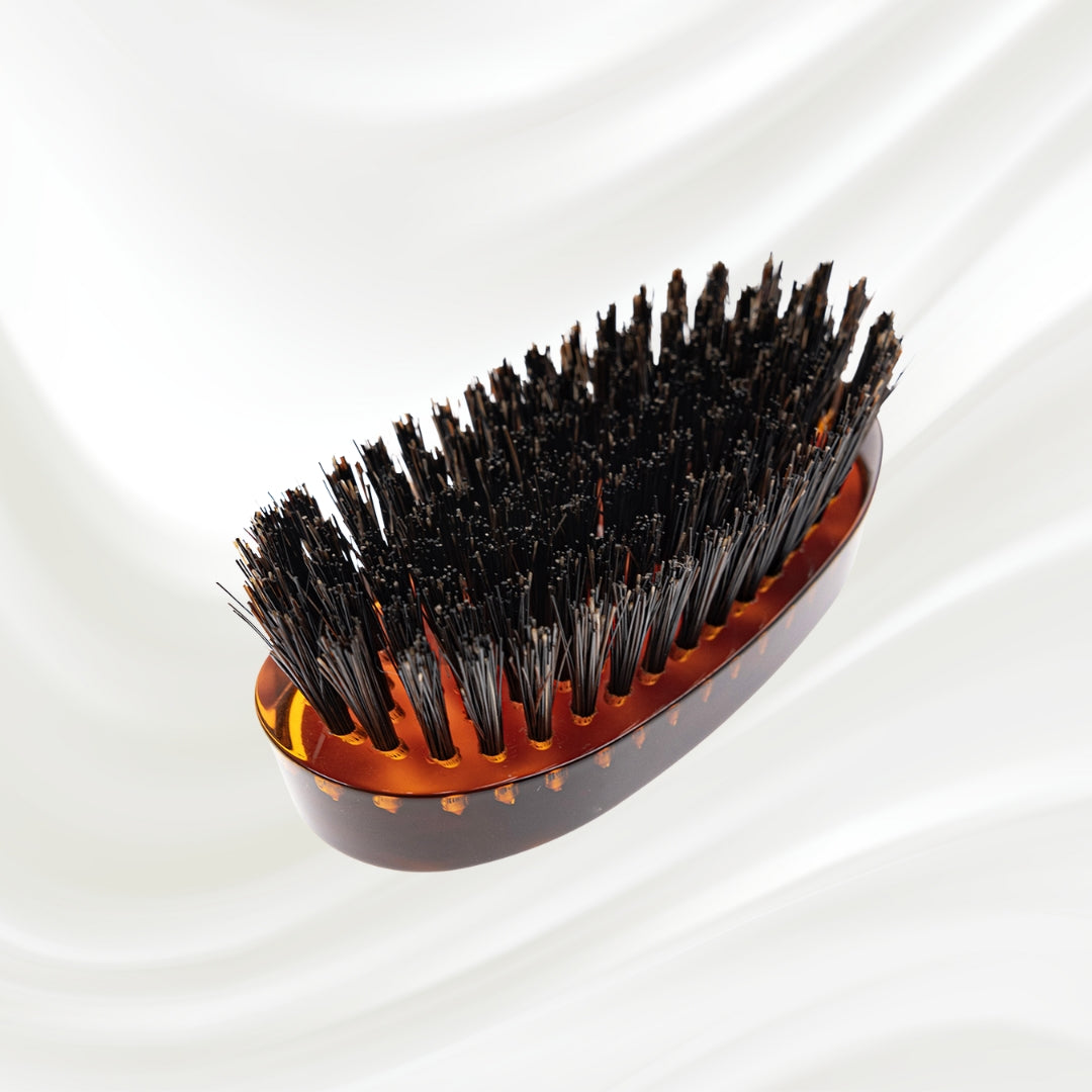 Jaspè Military Boar Bristle Brush - Men's Hair & Beard Grooming KOH-I-NOOR Beauty USA