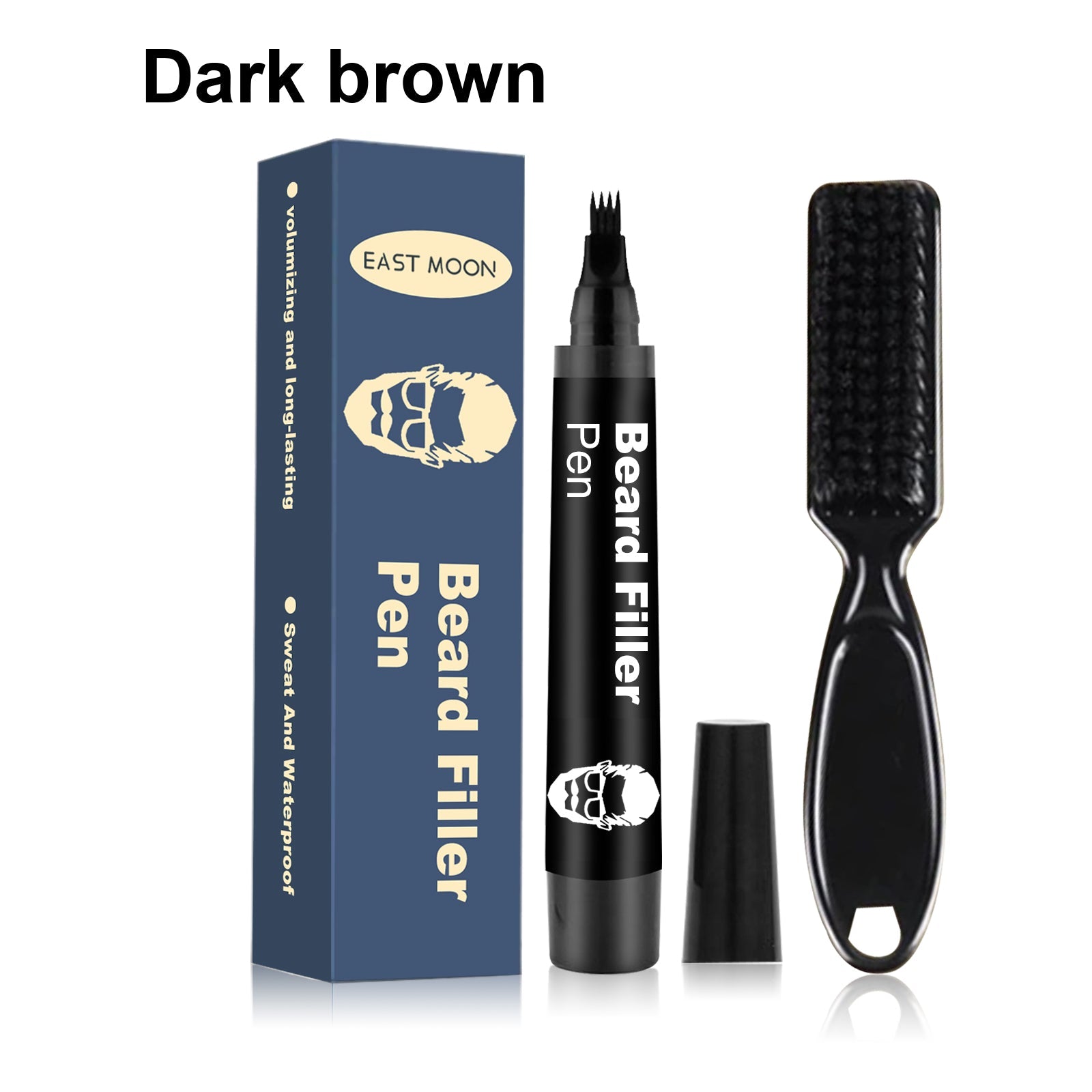 Beard Filler Pen, Detachable And Easy-To-Use Filler Pens Make It Easy To Create A Bushy Beard Hairline American Smart