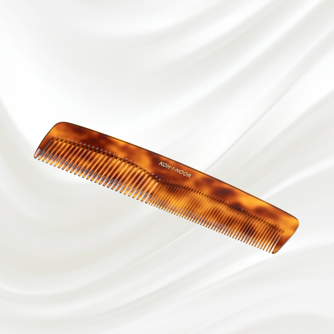 Jaspè Dual-Tooth Comb - Wide & Narrow Teeth for Detangling & Smoothing KOH-I-NOOR Beauty USA