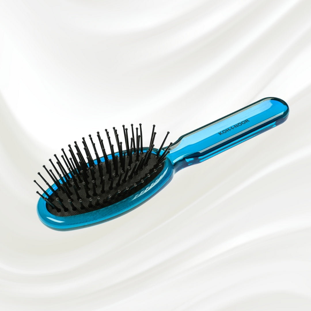 All Seasons Synthetic Pin Hair Brush - Pneumatic Cushion for Thick & Coarse Hair KOH-I-NOOR Beauty USA
