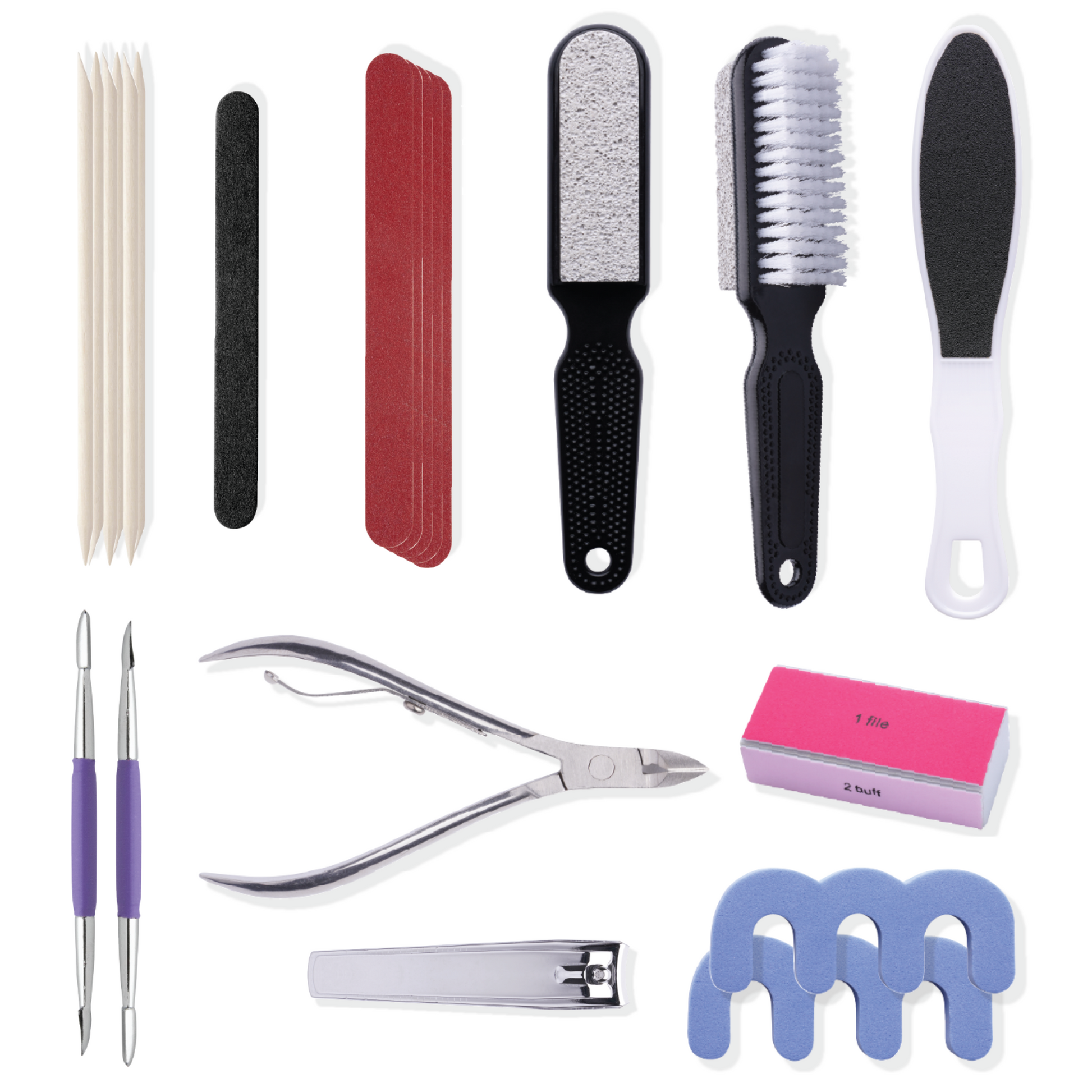 Almine Pedicure Set with Travel Bag, 20 Pieces Annie International, Inc.