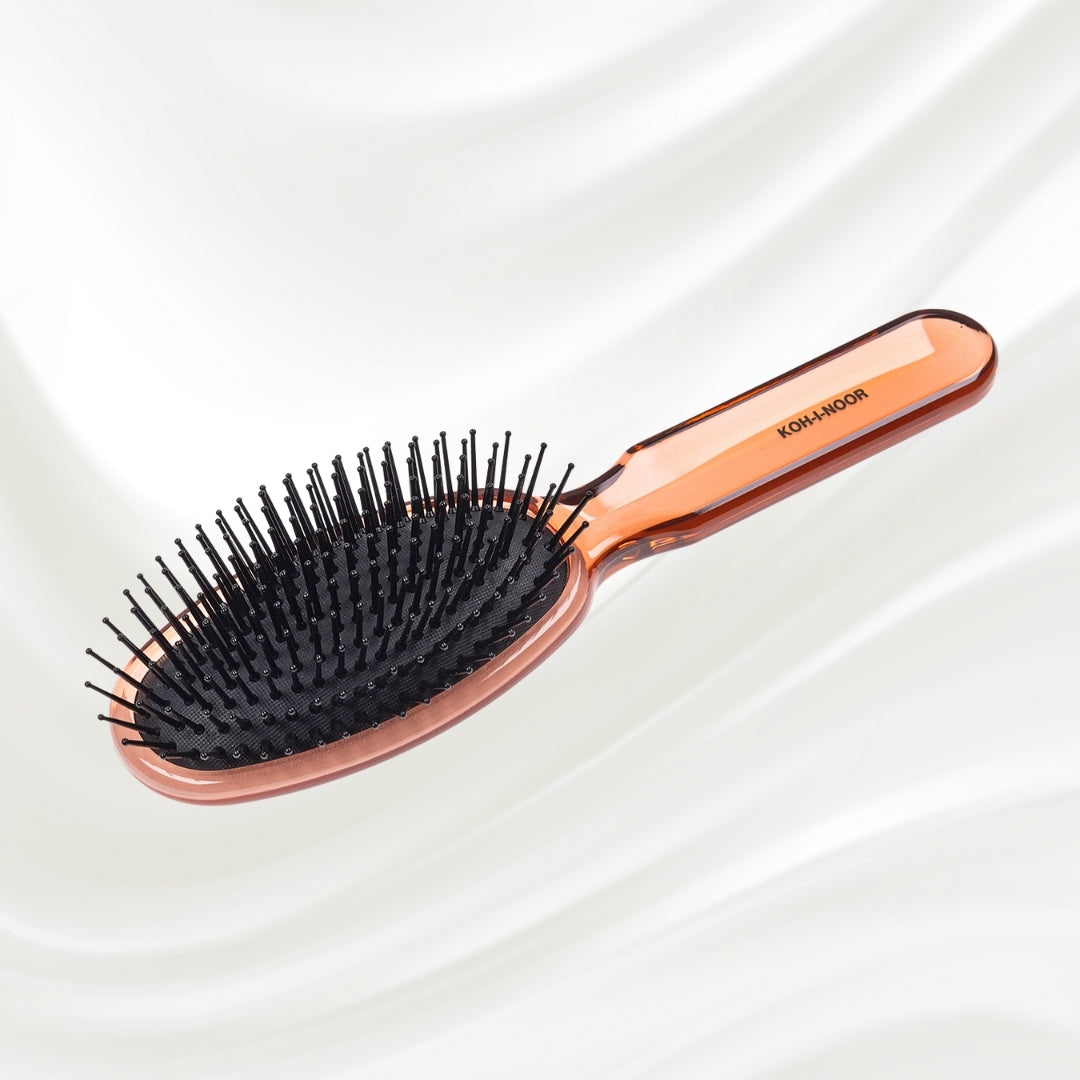 All Seasons Synthetic Pin Hair Brush - Pneumatic Cushion for Thick & Coarse Hair KOH-I-NOOR Beauty USA