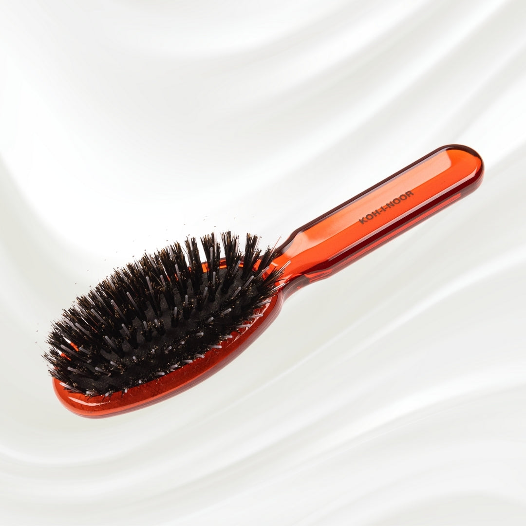 All Seasons Mixed Bristle Brush - Boar & Nylon for Normal to Thick Hair KOH-I-NOOR Beauty USA
