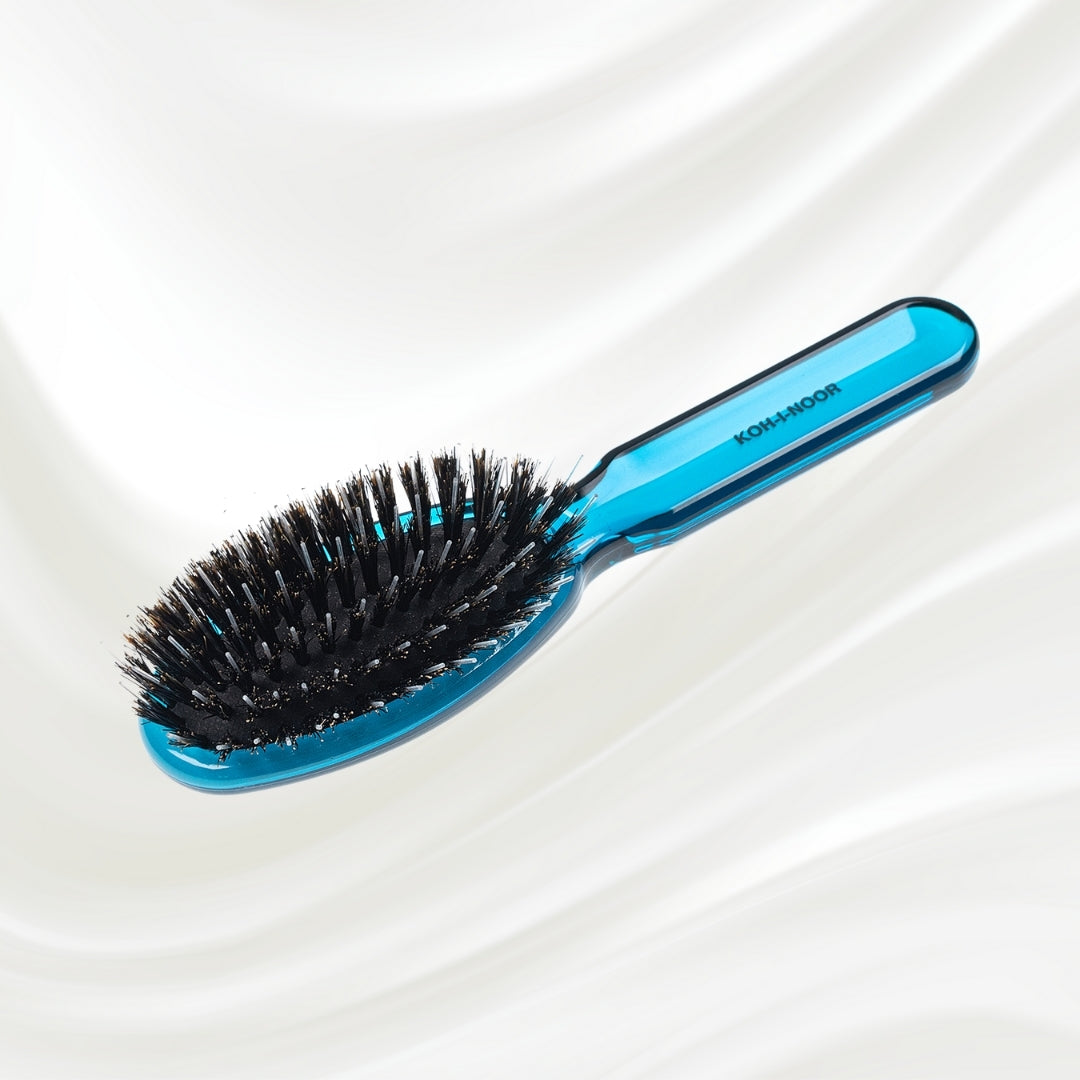 All Seasons Mixed Bristle Brush - Boar & Nylon for Normal to Thick Hair KOH-I-NOOR Beauty USA