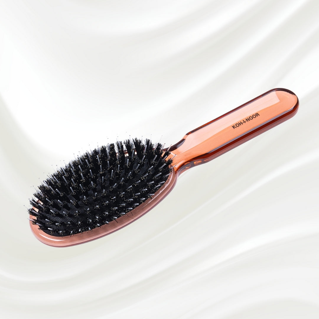 All Seasons Mixed Bristle Brush - Boar & Nylon for Normal to Thick Hair KOH-I-NOOR Beauty USA