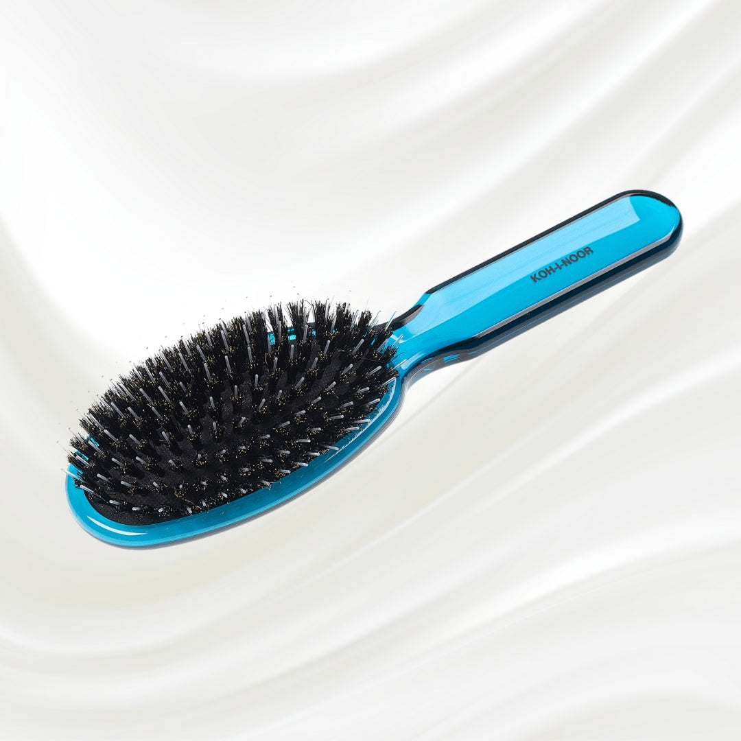 All Seasons Mixed Bristle Brush - Boar & Nylon for Normal to Thick Hair KOH-I-NOOR Beauty USA