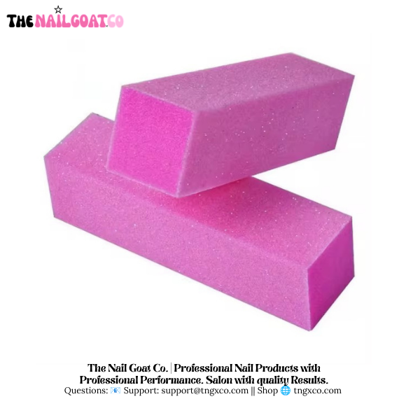 TheNailGoatCo 50 PCS Nail Buffing Blocks, 100/180 Grit Manicure & Pedicure Tools for Nail Care TheNailGoat.Co