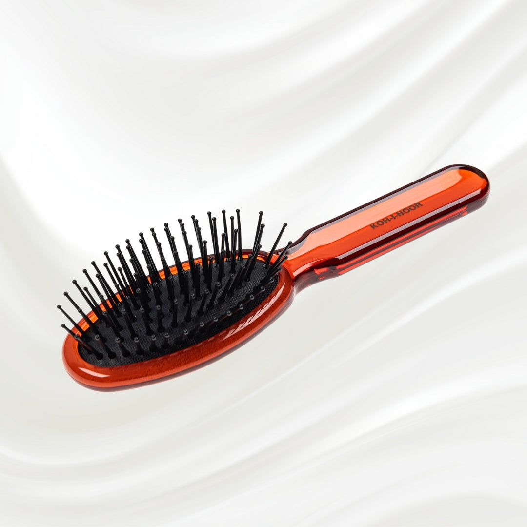 All Seasons Synthetic Pin Hair Brush - Pneumatic Cushion for Thick & Coarse Hair KOH-I-NOOR Beauty USA