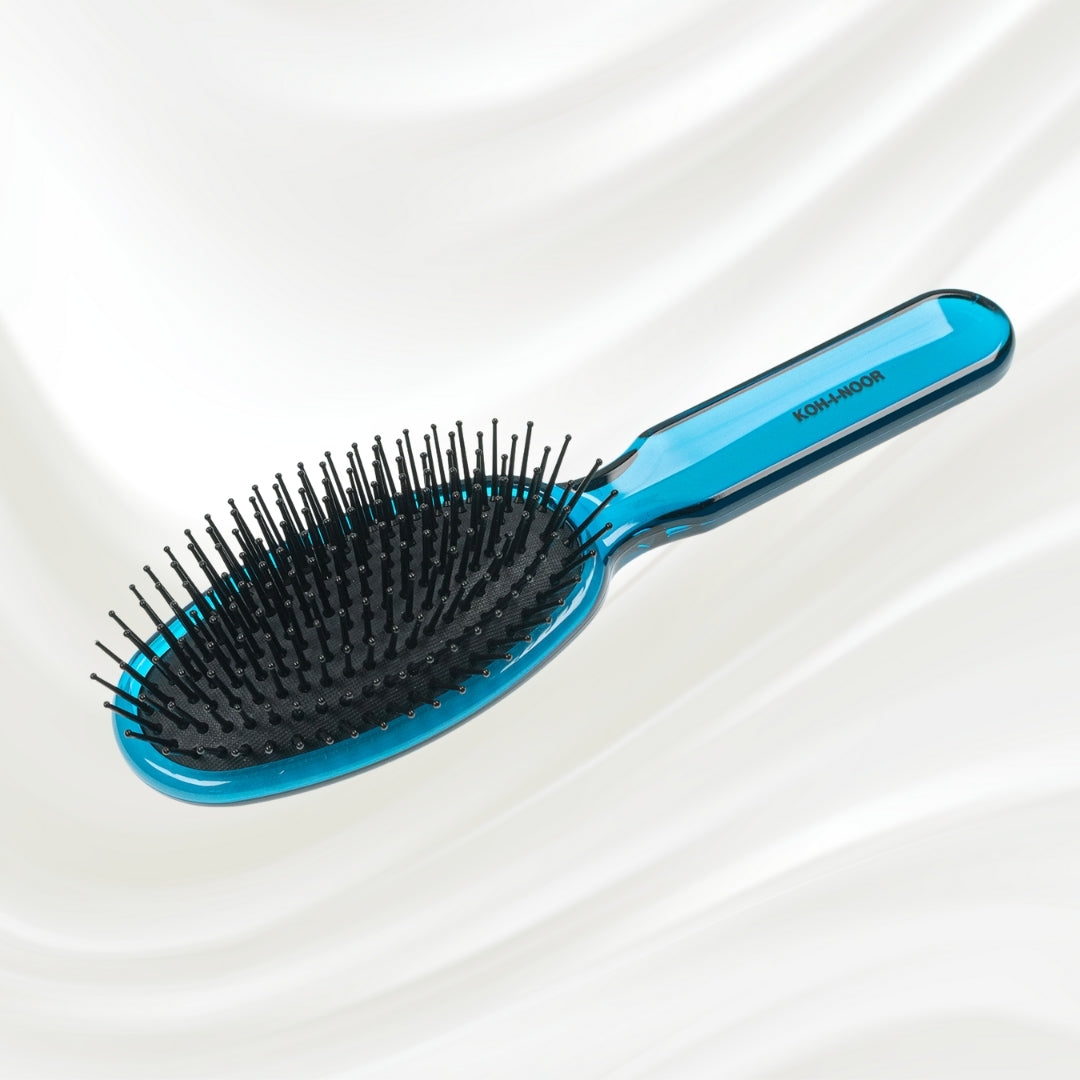 All Seasons Synthetic Pin Hair Brush - Pneumatic Cushion for Thick & Coarse Hair KOH-I-NOOR Beauty USA