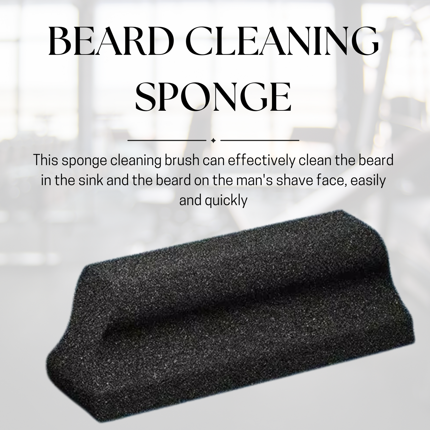 Beard Trimming Catcher Sponge Sink Cleaner Sponge Bathroom Sink Cleaner Highly-Absorbent Sink Sponge Beard Shaving Catcher Reusable Beard Hair Catcher Wet Duster Sponge Barber Supplies Selzalot