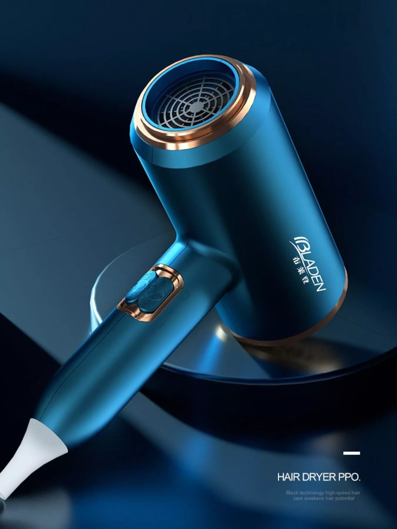 Multi-Speed Household Hair Dryer Unique Oils