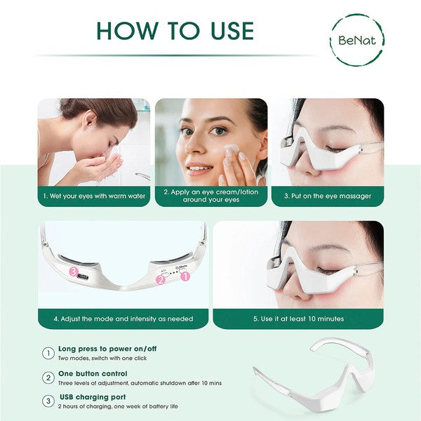 Under-Eye Red Light Therapy Skin Rejuvenation and The Make-up Corner