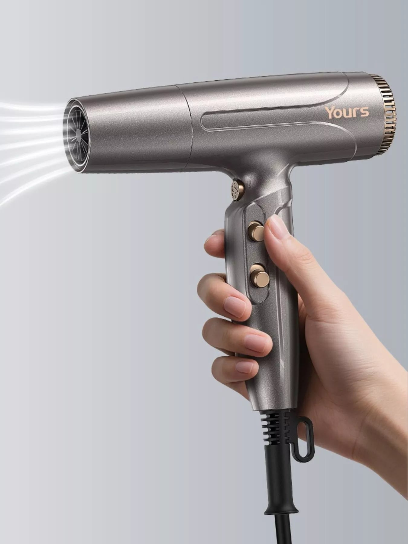 High-Speed Hair Dryer with Temperature Control Unique Oils