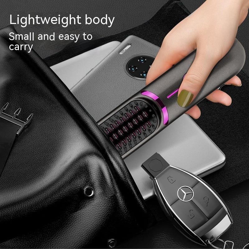Wireless Straight Comb USB Charging Hairdressing Comb Rolls Elyvora LLC