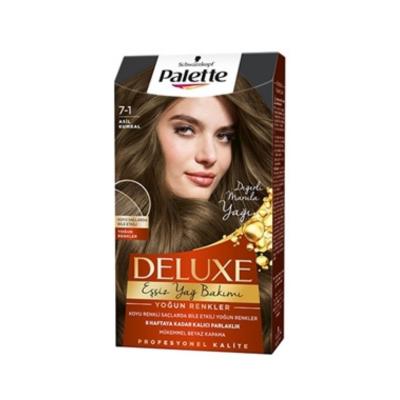 Palette Deluxe Asil Kumral Hair Dye - Long-Lasting Rich Color for Vibrant Hair Beauty Care Bag