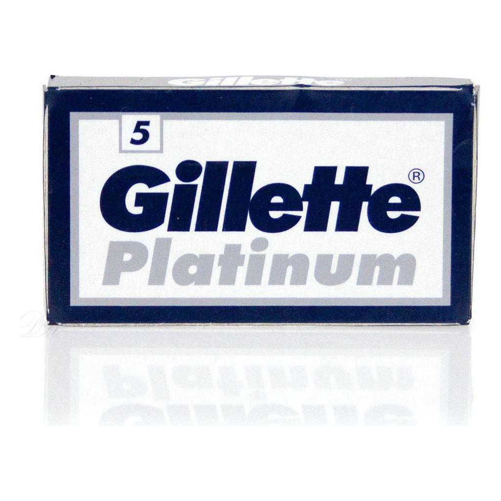 Gillette Platinum Double Edge Razor Blades - 5 Pack Pasteur Pharmacy