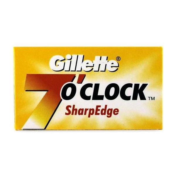 Gillette 7 O`Clock Sharp Edge Razor Blades - 5 Pack Pasteur Pharmacy