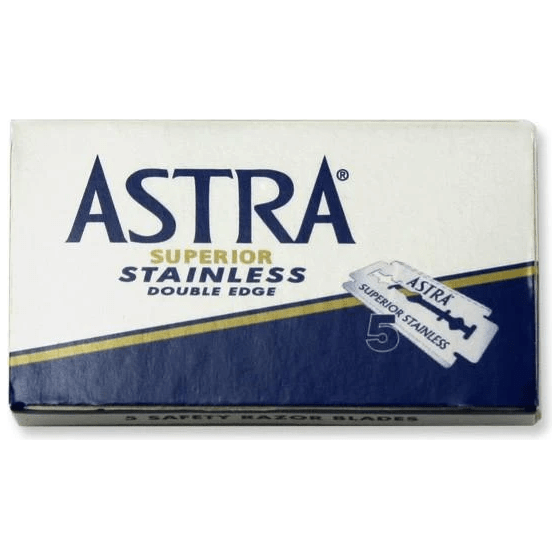 Astra Superior Stainless Double Edge Razor Blades - 5 Pack Pasteur Pharmacy