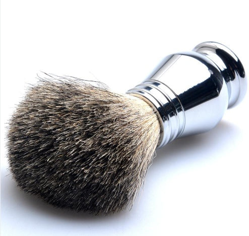 CSB Shaving Set Double Edge Safety Shaving Razor Men Badger Hair Brush Chrome Stand Mug Bowl Soap Kit 10 Free Blades Sell My Stuff