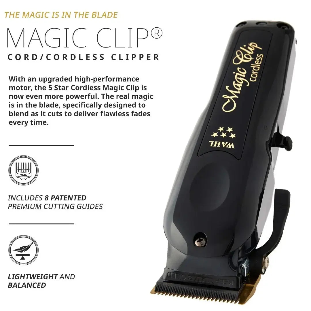 5 Star Black Cord/Cordless Magic Clip | 3026432- Lowest Price in cart
