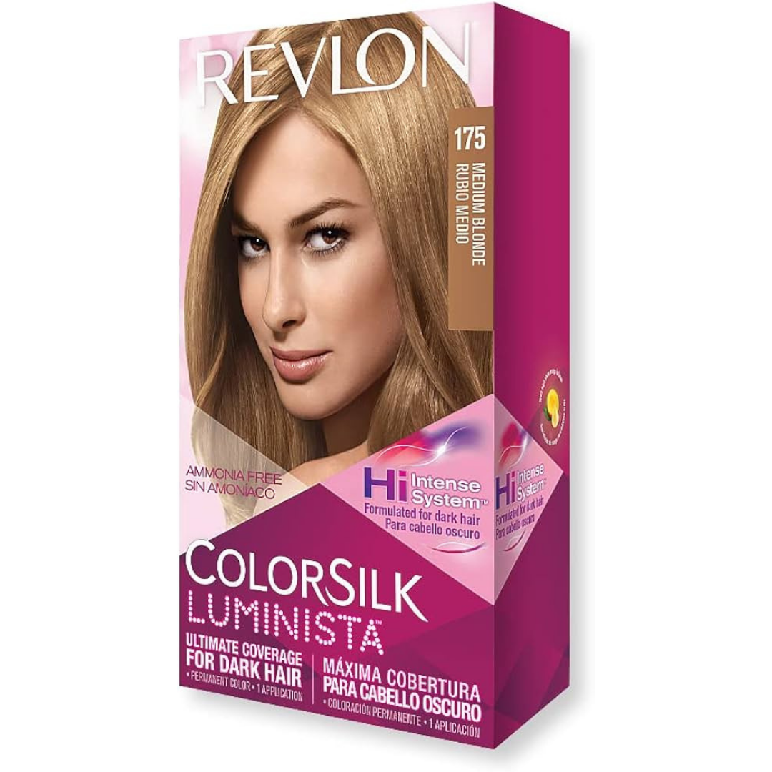Revlon Colorsilk Luminista Permanent Hair Color #175 Medium Blonde Farmacias Savia