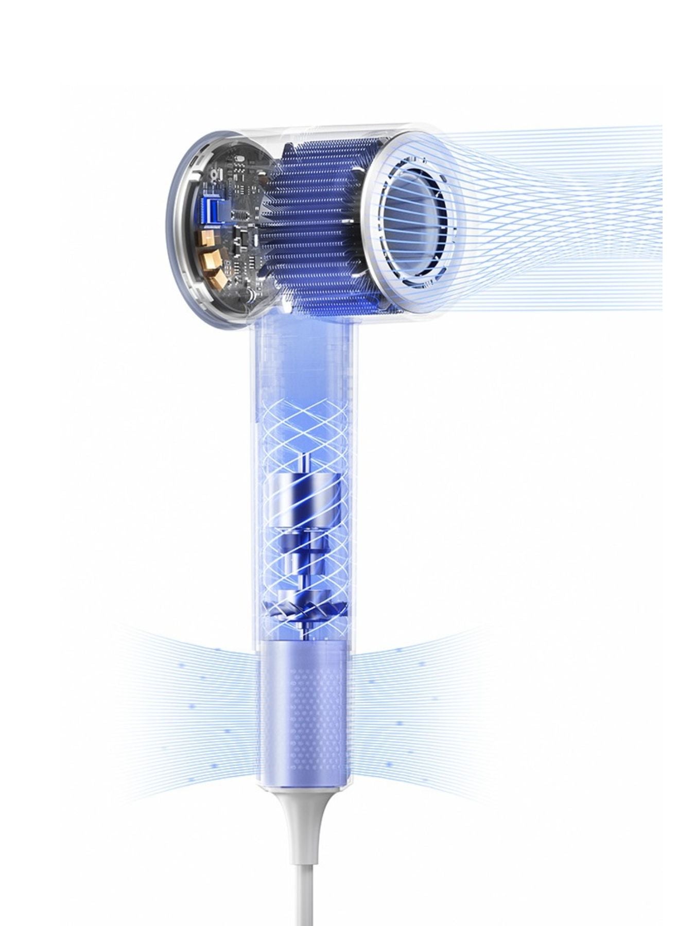 Fast-Drying High-Speed Hair Dryer Unique Oils