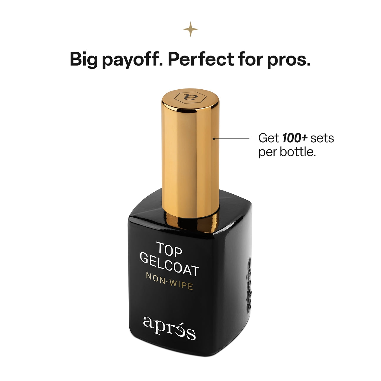 Non-Wipe Glossy Top Gelcoat - 30ml Lunali Nail Supply