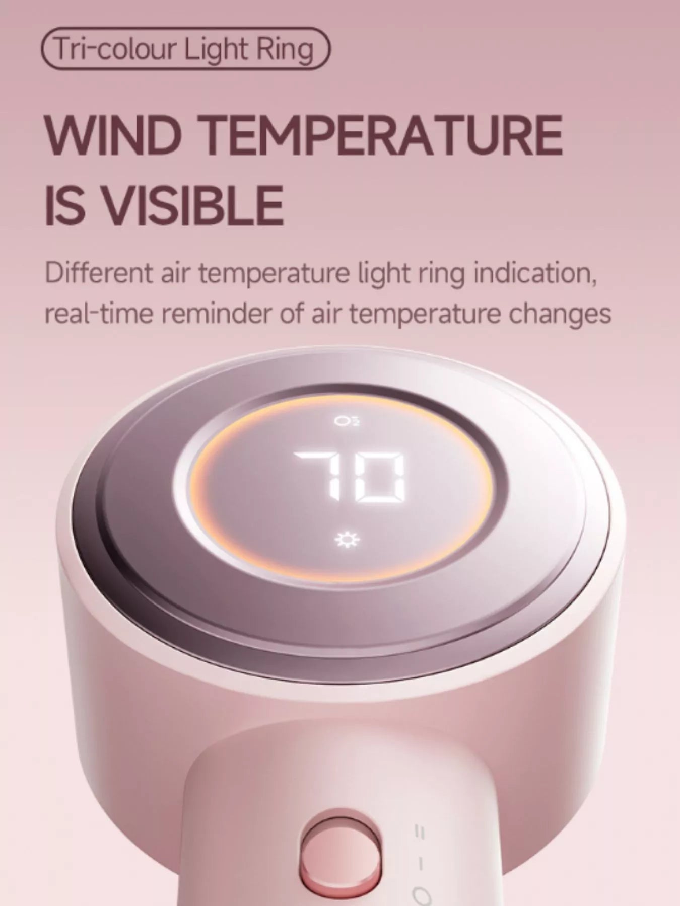 Temperature Control High-Speed Hair Dryer Unique Oils