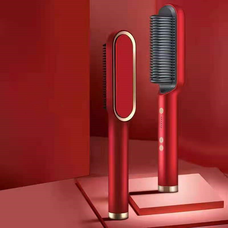 Multifunctional Electric Heating Hair Straightening Comb Elyvora LLC